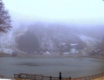 Maltempo, la prima neve sull’Appennino