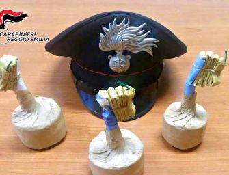 San Polo d’Enza, sequestrate tre bombe carta a due giovani di 18 e 20 anni