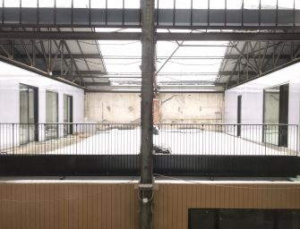 La neve non frena i lavori alle ex Reggiane