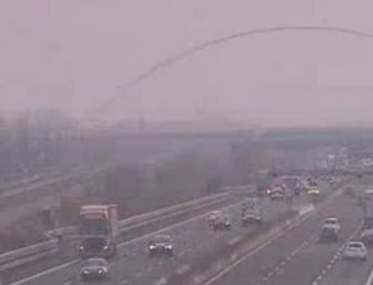 Previsto nevischio in A1 tra Reggio e Parma