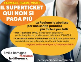 Sanità. Cancellato il superticket in Emilia-Romagna