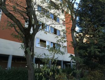 Nuovo incendio in un palazzo di via Turri