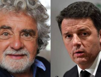 Grillo firma con Renzi il patto per la scienza, ira M5s e No vax: traditore