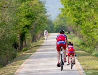 Ciclovia del Sole, Regione: nessun ritardo
