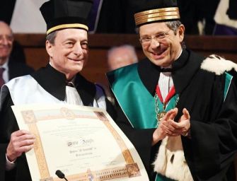 Draghi a Bologna: “Uscire dall’Unione Europea non dà maggiore sovranità”