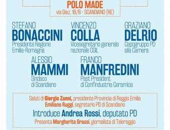 ‘Sì alle infrastrutture per dire sì allo sviluppo’, incontro a Scandiano