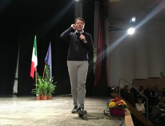 24emilia video. Folla per Renzi a Scandiano