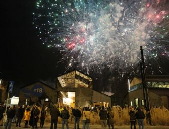 Opening Reggiane Capannone #18, il sindaco Luca Vecchi