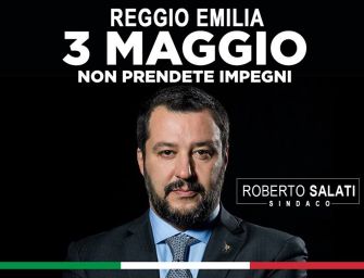 Salati conferma: Salvini a Reggio il 3 maggio