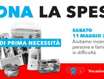Sabato in 339 punti Coop ritorna “Dona la spesa”