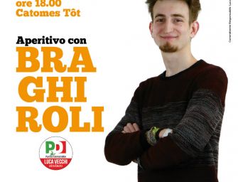 Reggio, incontro con il candidato del Pd Matteo Braghiroli al Catomes Tot