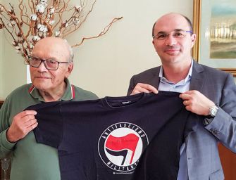 Vecchi con il partigiano Alì: “I valori dell’antifascismo si rispettano, non si calpestano”