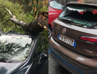 Tempesta di grandine su Modena: 30 in ospedale, auto distrutte. Chicchi anche su Reggio e Bologna (video)