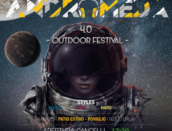 Sabato 31 agosto al circolo Arci Kaleidos di Poviglio l’Outdoor Festival Andromeda 4.0