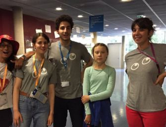 Sei giovani a Losanna con Greta Thunberg