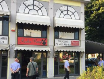 Delitto al bar, Comune: vicini alla famiglia