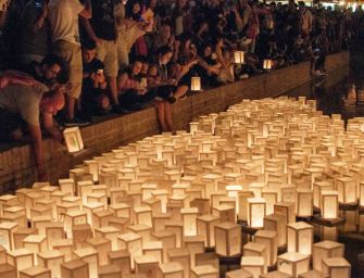 A Bologna “Il Sole di Hiroshima” con mille lanterne galleggianti