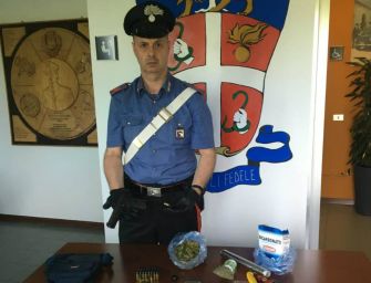 Reggio. Droga e armi in casa, arrestato 38enne