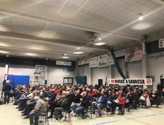 Fiaccolata No biogas il venerdì di Santa Lucia a Villa Gavassa