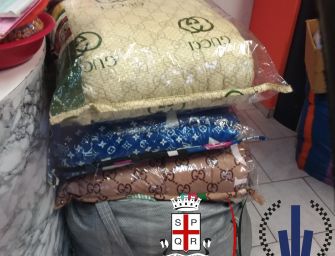 Reggio. Vendeva marchi biancheria contraffatti, denunciato commerciante di via Fabio Filzi