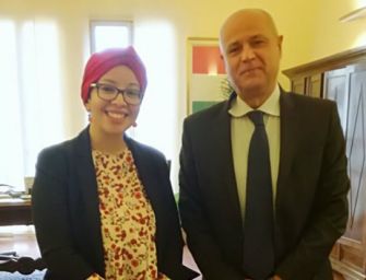 Consigliera Pd Mahmoud fa pace con il questore