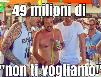 Protesta per la visita di Salvini a Parma: 49mln di “Non ti vogliamo!”