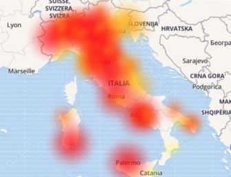 Guasto alla rete Telecom, crolla la connessione