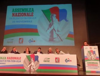 Cgil, Cisl e Uil: “Mobilitarsi fino allo sciopero generale per rilanciare il settore metalmeccanico”