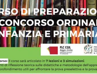 Reggio, Flc-Cgil avvia un corso di preparazione al concorso per scuola d’infanzia e primaria