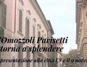 Reggio, dall’8 novembre torna a risplendere l’Omozzoli Parisetti