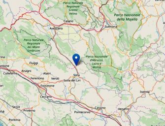 Terremoto, scossa 4.4 con epicentro tra Abruzzo e Lazio