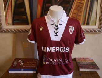 Reggiana, maglia del centenario col Padova