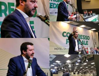 Congresso a Milano. Salvini cambia pelle alla Lega, diventa nazionale