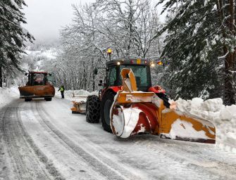 Modena, neve: mille tonnellate di sale