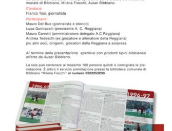 “Una storia Reggiana”, il volume 4 sarà presentato a Barco di Bibbiano