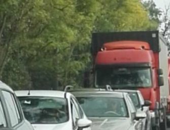 Incidente sulla via Emilia, traffico bloccato da Villa Masone a Reggio