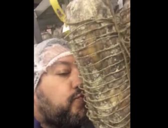 Salvini bacia la coppa: ‘La adoro. Voglio stare 15 anni qua’