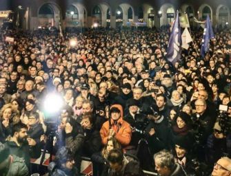 Bonaccini festa a Modena: Salvini ci ha sfidato e noi lo abbiamo battuto