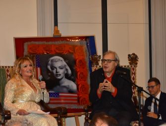 Foto-Reggio. Sgarbi in San Spiridione e poi dal notaio Giorgia Manzini