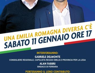 ‘Un’Emilia-Romagna diversa c’è’, a Reggio convegno col sindaco leghista di Ferrara