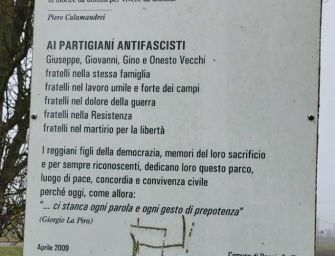 Sfregiato con una svastica il parco Vecchi di Villa Masone. Il sindaco: denunciamo