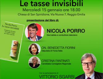“Le tasse invisibili”. Nicola Porro e Sgarbi a Reggio