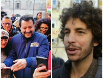 Sardine-Salvini, ultima sfida a Bibbiano
