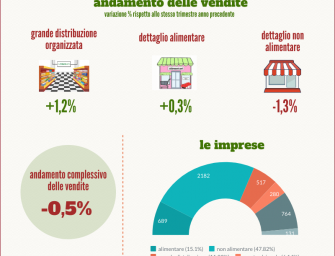 Reggio. Vendite: bene gli alimentari, ma in difficoltà i piccoli negozi