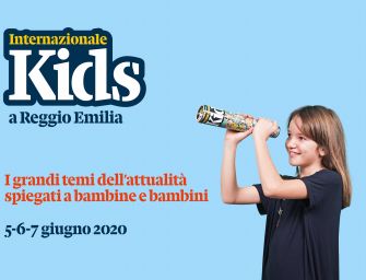 Internazionale Kids a Reggio, per 3 giorni i bimbi al centro dell’attualità