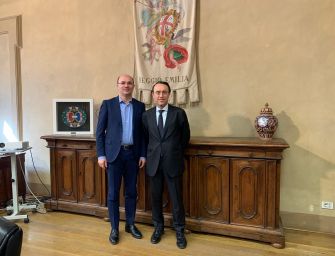 Reggio. Il sindaco Vecchi ha incontrato in Municipio il questore Ferrari