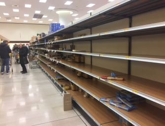 Effetto Coronavirus, svuotati i supermercati