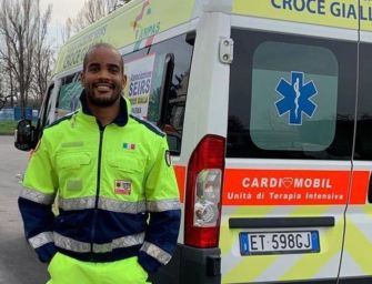 Nazionale azzurro di rugby e volontario della Croce Gialla