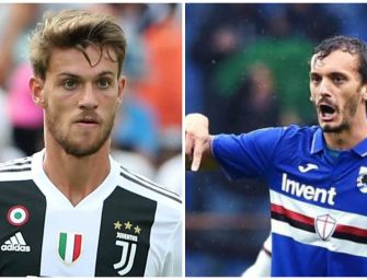 Calcio, Rugani e Gabbiadini positivi