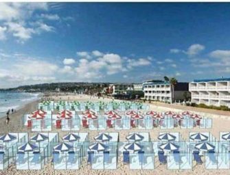 Estate in tempo Coronavirus: box in plexiglass, in spiagga nella teca